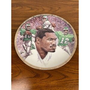 Vintage Randall Cunningham Philadelphia Eagles Plate NFL Sports Impressions‎ NEW
